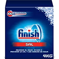Los mejores  - Finish Sal para lavavajillas- función antical- mayor rendimiento del lavaplatos - 4 Kg